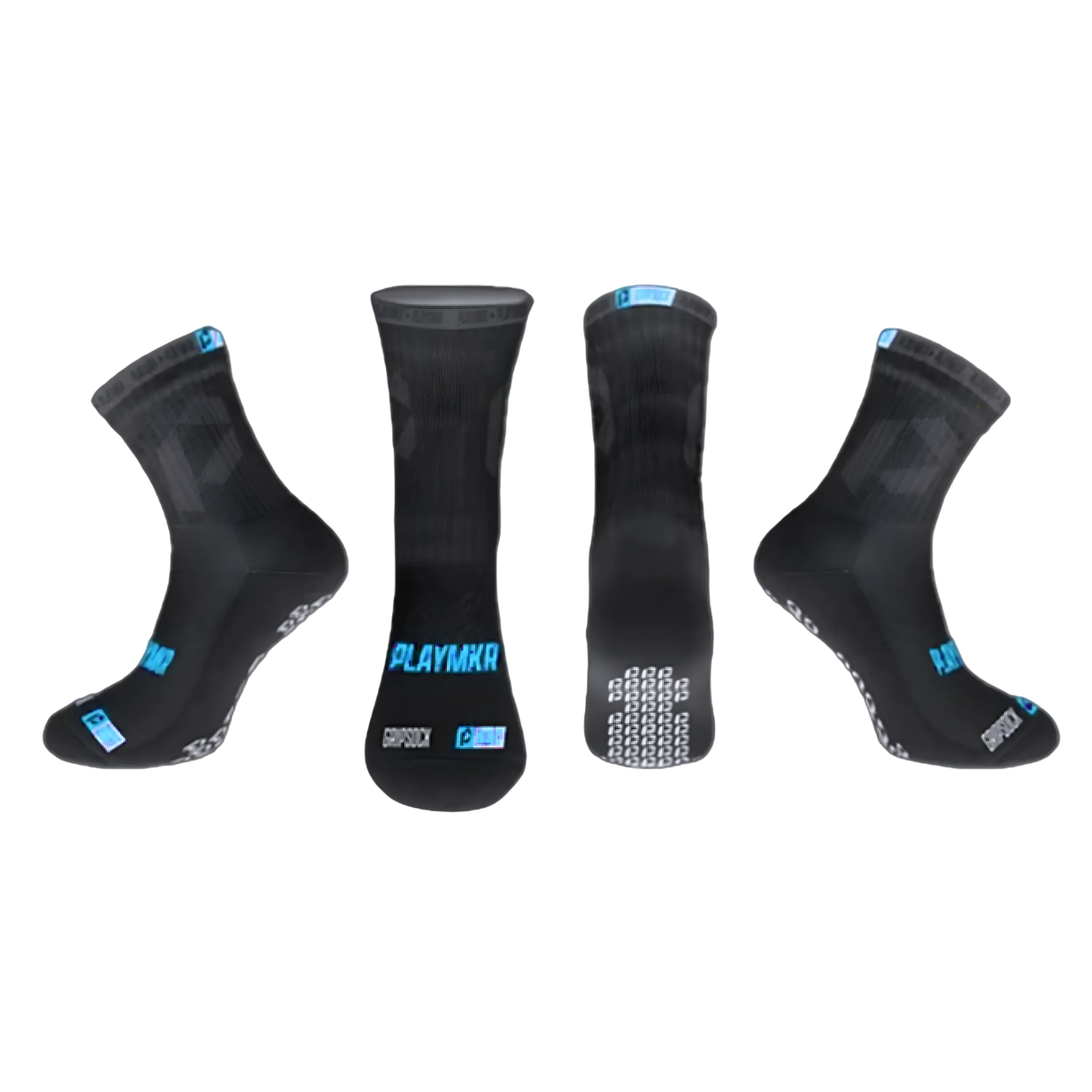 Playmkr Grip Sock Black