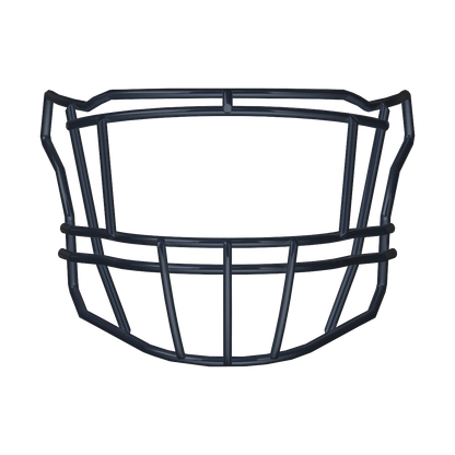 Riddell SF-2EG-II black football helmet facemask compatible with SpeedFlex platform, suitable for multiple positions.