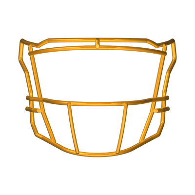 Riddell SF-2BD-SW yellow facemask for SpeedFlex helmets with thin bars and enhanced impact protection