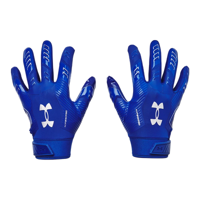 Under Armour F9 Nitro Color Rush gloves — back of hand view