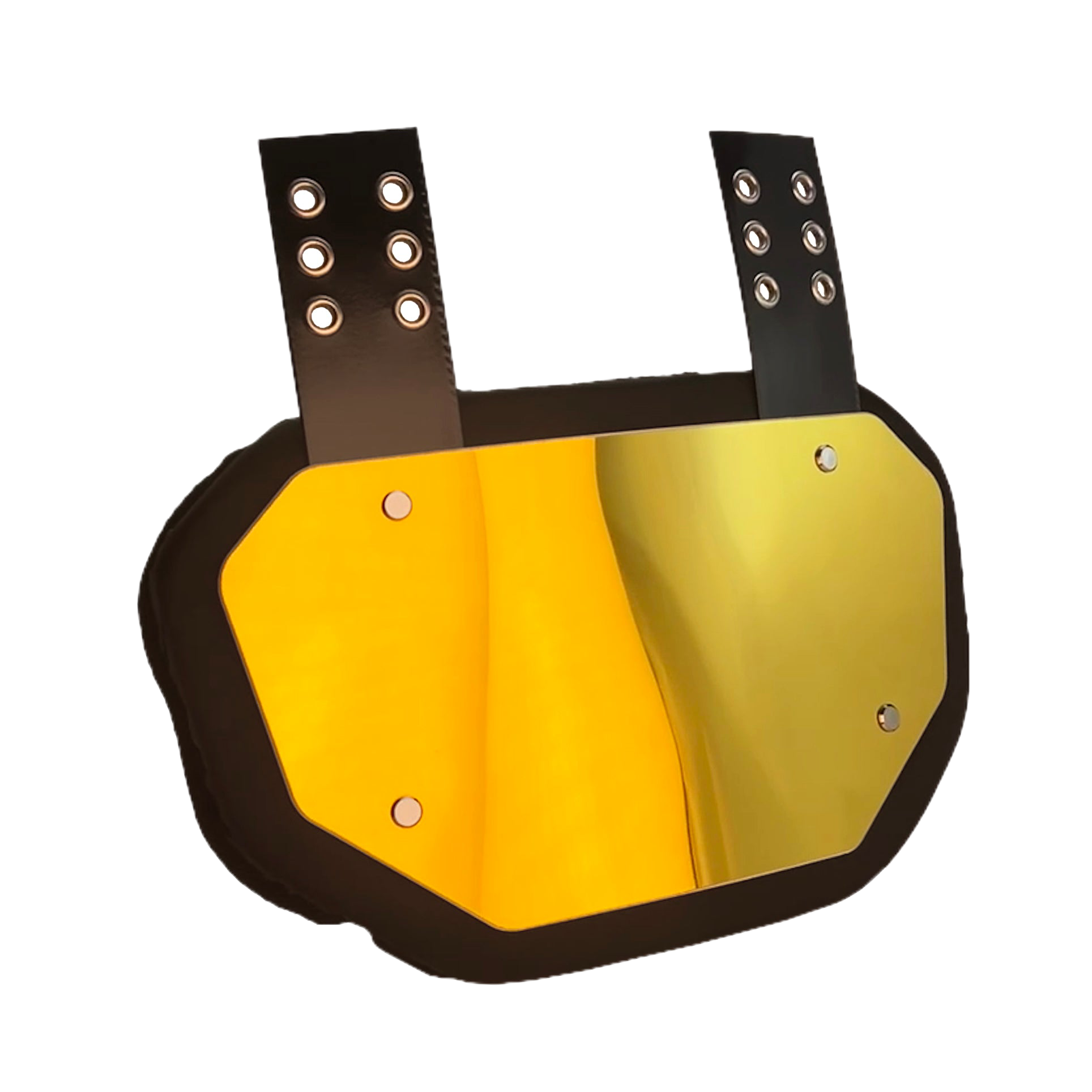 Reyrr Gold Back Plate - Premium Shoulder Pads from Reyrr Athletics - Shop now at Reyrr Athletics