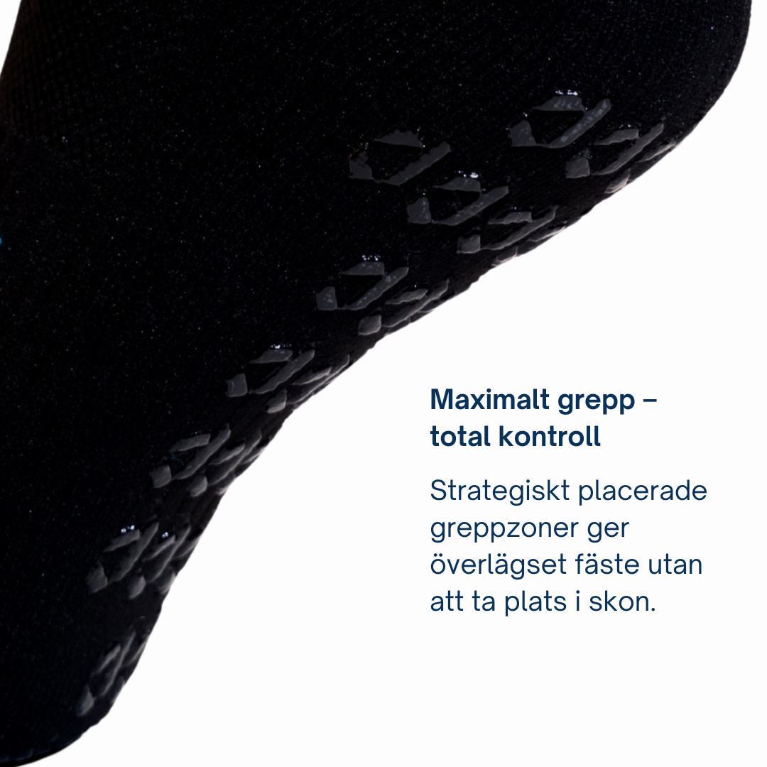 Playmkr Grip Sock Black