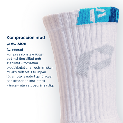 Playmkr Grip Sock White