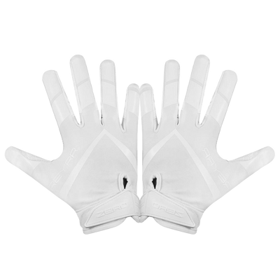 Reyrr Zero gloves white breathable nylon back with enhanced silicone grip for football and floorball players