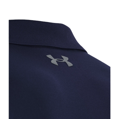 UA Matchplay Mens Polo — UA logo branding detail