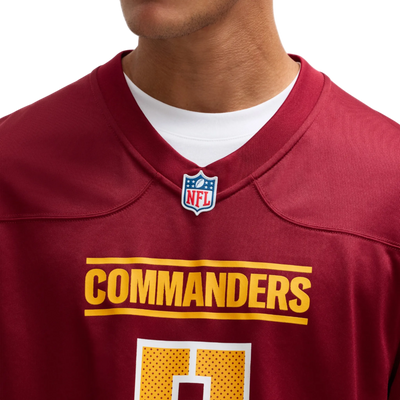 Washington Commanders Nike Game Jersey close-up