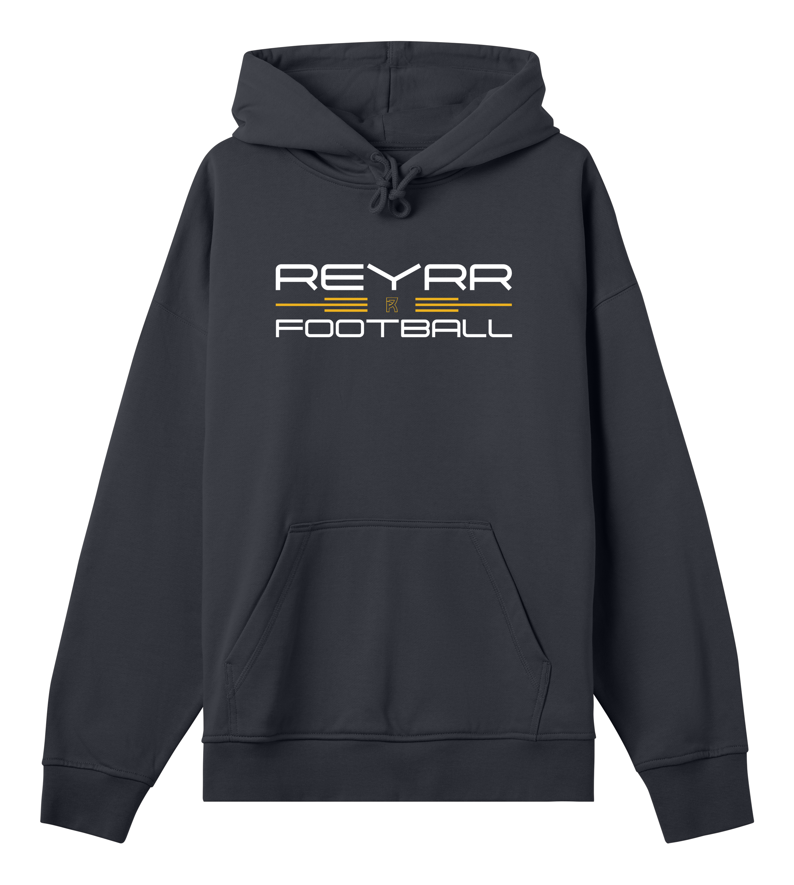 Reyrr Football Boxy Hoodie - Premium hoodie from REYRR STUDIO - Shop now at Reyrr Athletics