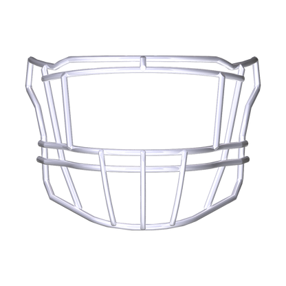 Riddell SF-2EG-II football facemask compatible with SpeedFlex platform for multiple positions in solid color