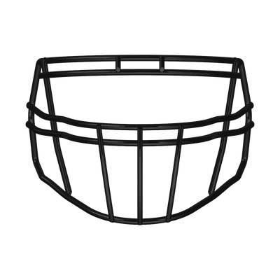 Black Riddell S2BDC-HS4 faceguard for Riddell Speed Icon Helmet designed for linebackers and linemen